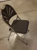 Chaise en tissu